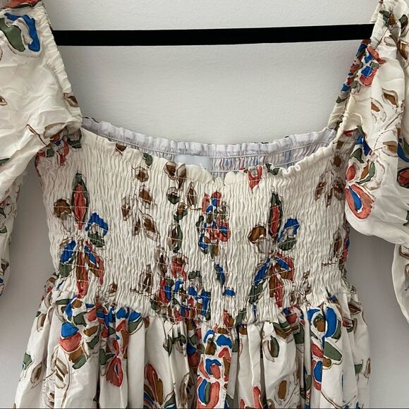 Misa Zadie Floral Mini Dress M - Picture 4 of 10